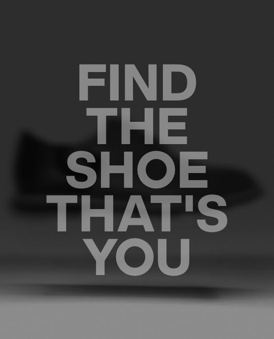 Find The Shoe That's You