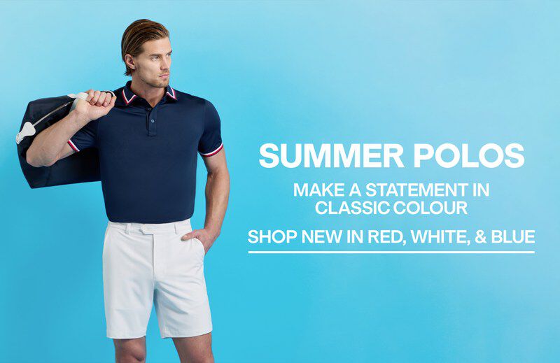 Men's Golf Polos – G/FORE
