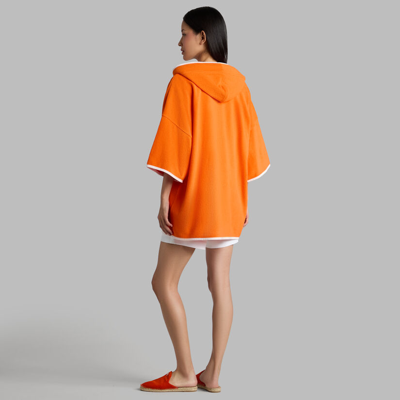 COTTON TERRY BEACH PONCHO image number 4