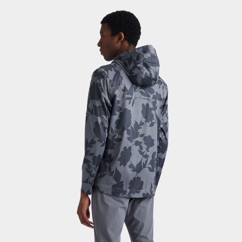 TONAL FLORAL WEATHER RESISTANT REPELLER JACKET image number 5