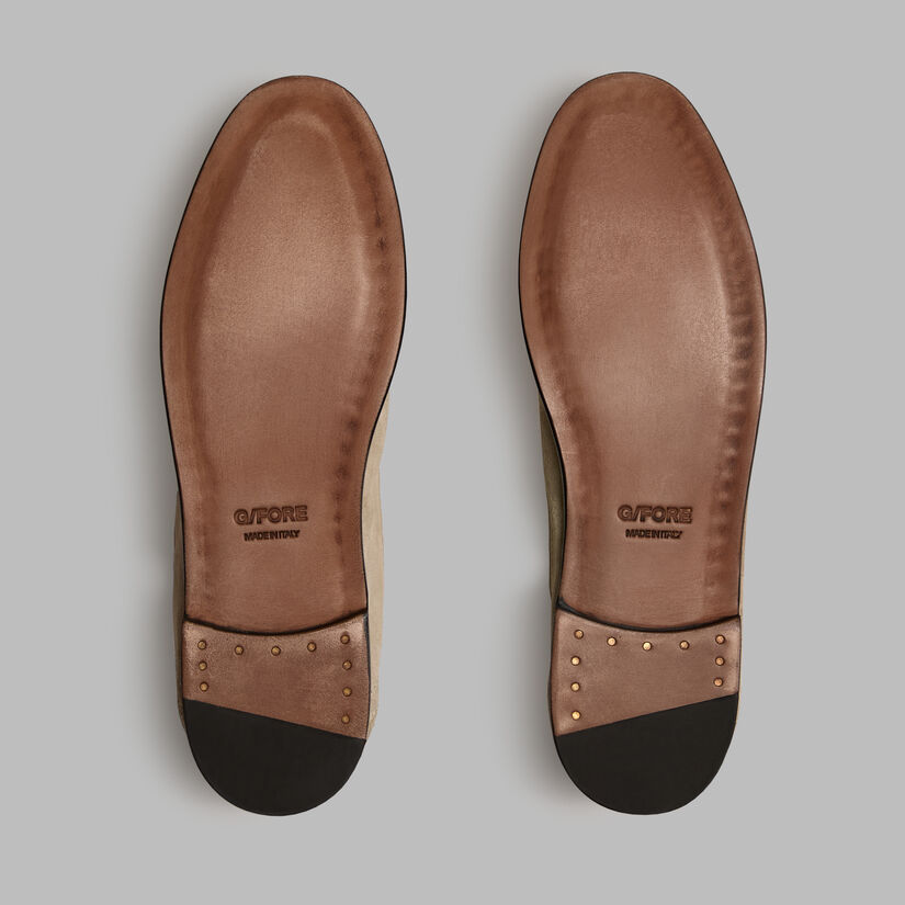 WOMEN'S METAL TEES SUEDE FLEX LOAFER image number 4