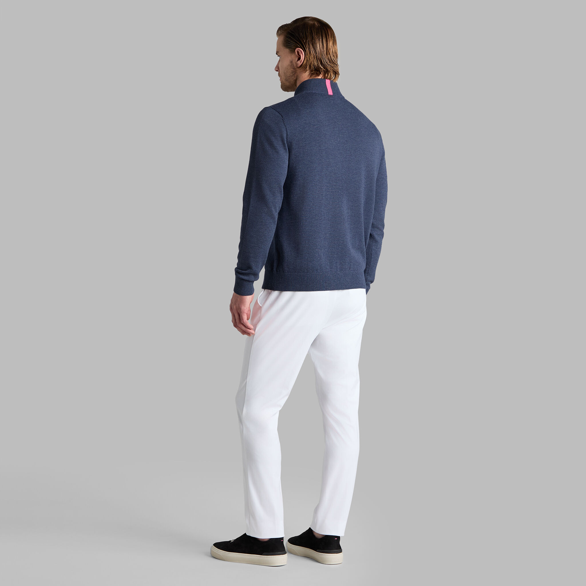 COOLING COTTON 1/4 ZIP SWEATER | MEN'S TOPS | G/FORE