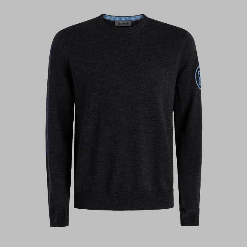 CIRCLE G'S MERINO WOOL CREWNECK SWEATER image number 1