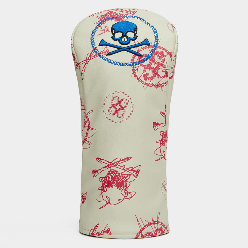 SKULL & T'S SKETCH DRIVER HEADCOVER image number 1