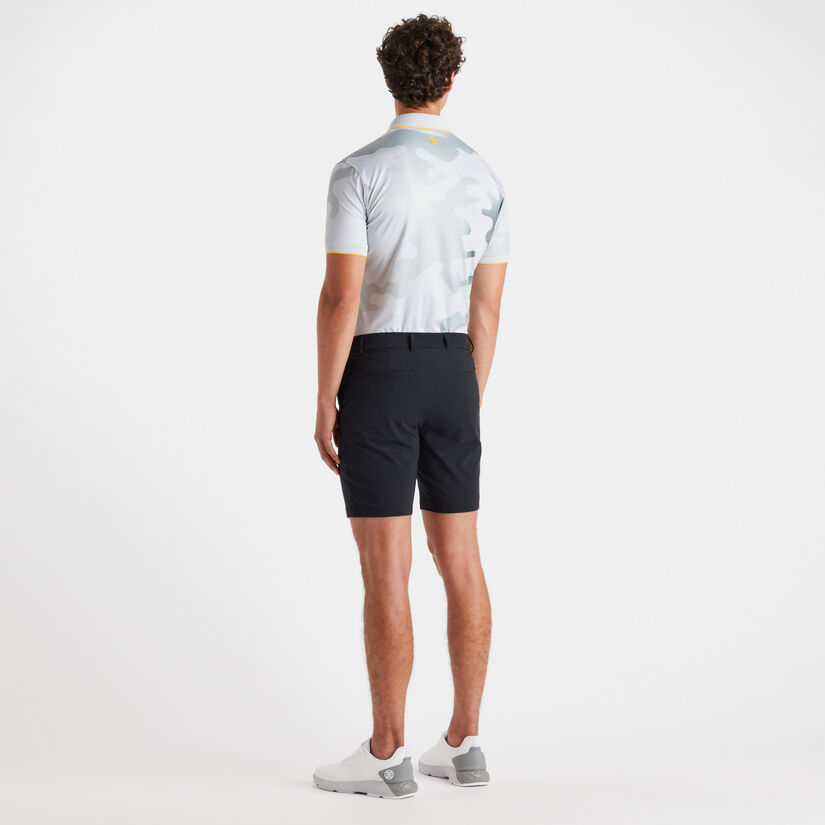 CAMO MODERN SPREAD RIB COLLAR TECH JERSEY SLIM FIT POLO image number 5