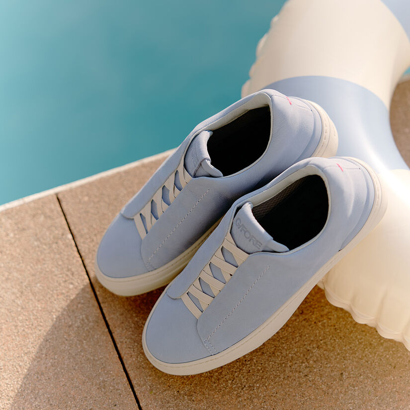 WOMEN'S ENDEAVOUR SLIP ON LEATHER SNEAKER image number 8