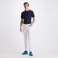 TWO TONE RIB COLLAR TECH JERSEY SLIM FIT POLO image number 4