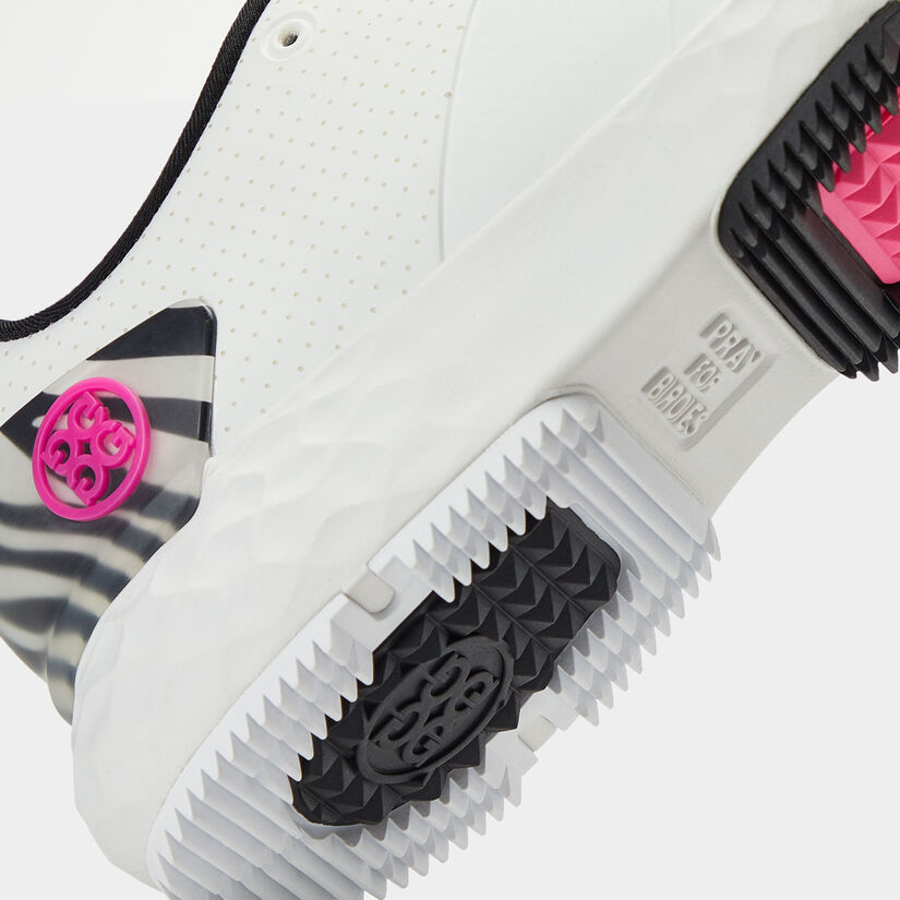 WOMEN'S MG4+ PERFORATED T.P.U. ZEBRA ACCENT GOLF SHOE image number 6