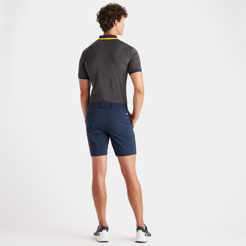 G/FORE QUARTER ZIP RIB COLLAR TECH JERSEY SLIM FIT POLO image number 5