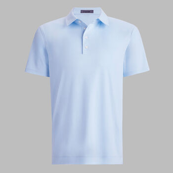 LUXE COTTON BLEND POLO - Alternate Image 1