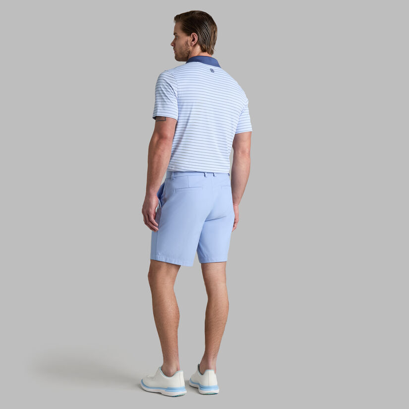 HERRINGBONE STRIPE TECH JERSEY POLO image number 4