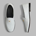 WOMEN'S METAL TEES LEATHER FLEX LOAFER image number 1