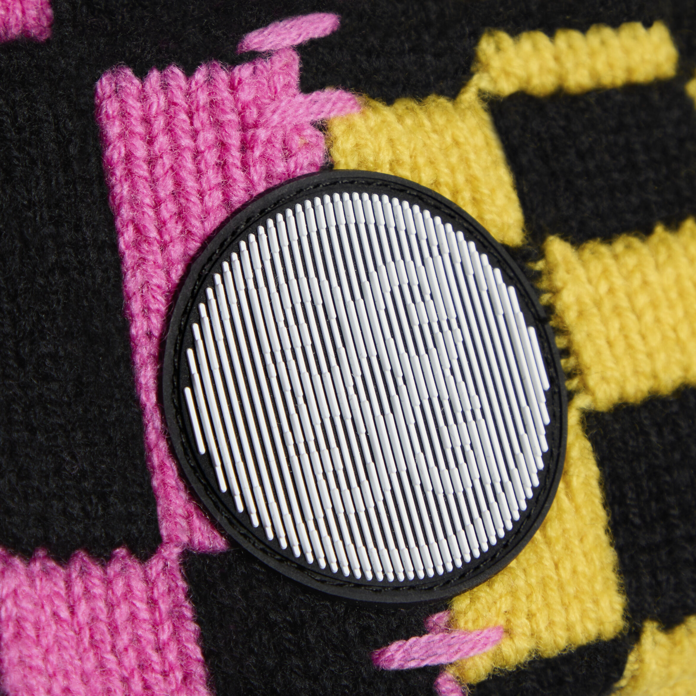 LTD RELEASE DISTORTED CHECK MERINO WOOL BEANIE | ACCESSORIES