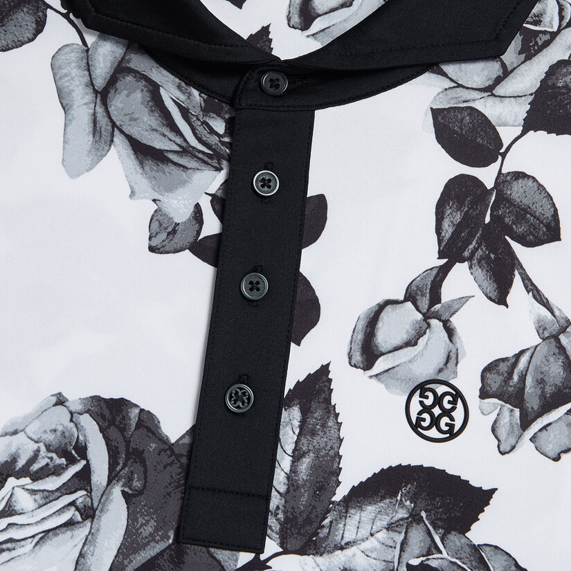 Floral polo hotsell