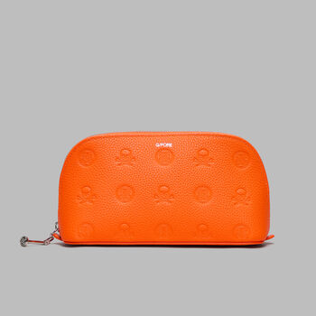 DEBOSSED SKULL & TEES COSMETICS CASE