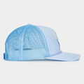 STRIPED HEART G'S INTERLOCK KNIT TRUCKER HAT image number 3