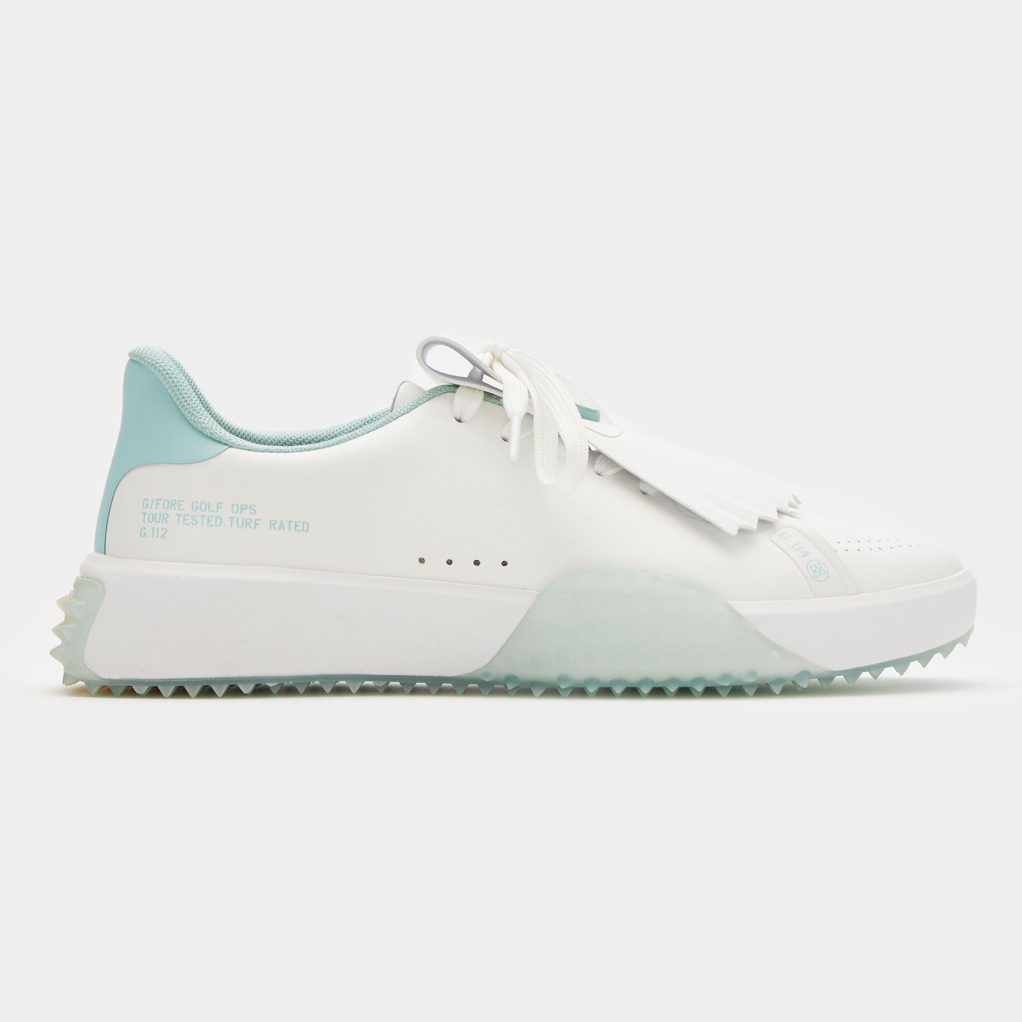 women's g.112 leather kiltie golf shoe | women's golf shoes | g/fore |  g/fore