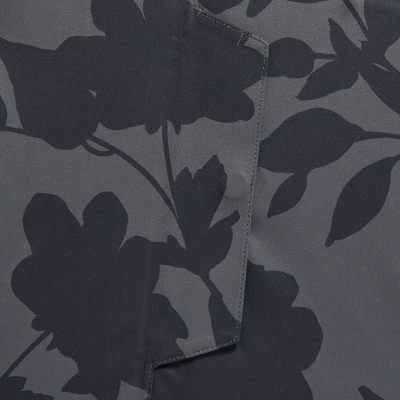 TONAL FLORAL WEATHER RESISTANT REPELLER JACKET image number 7