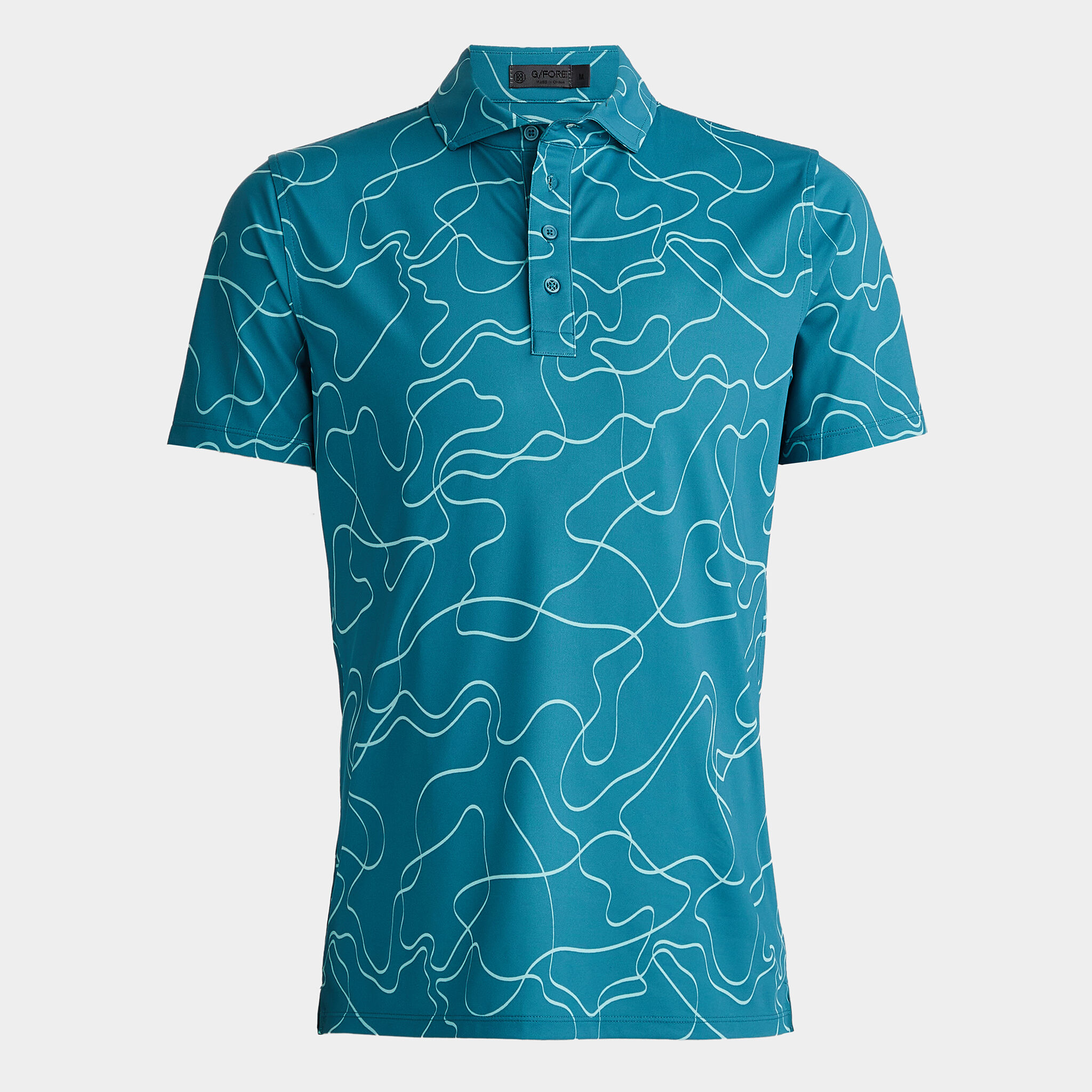 PENCIL TECH PIQU MODERN SPREAD COLLAR POLO G FORE
