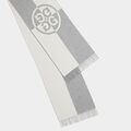 LIMITED EDITION CIRCLE G'S CASHMERE BLEND SCARF image number 1