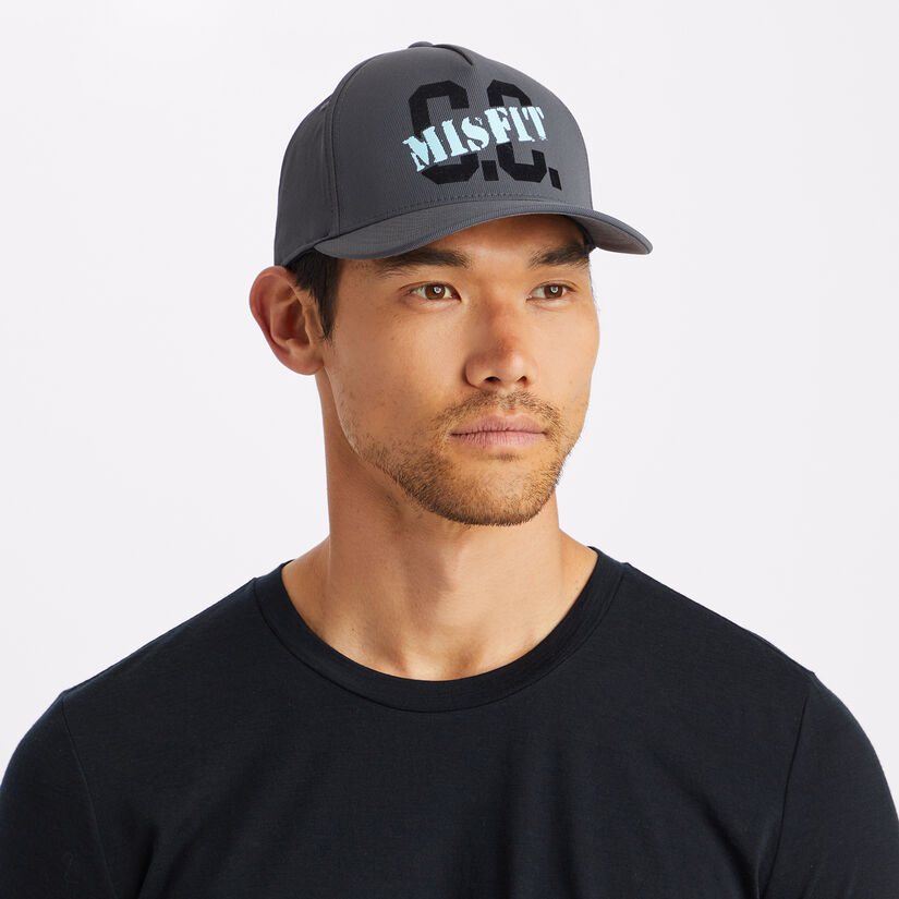 C.C. MISFIT STRETCH TWILL SNAPBACK HAT image number 7