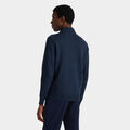 V NECK MERINO WOOL QUARTER ZIP SWEATER image number 5