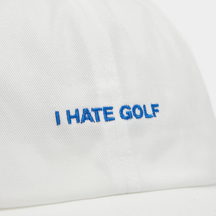 I HATE GOLF COTTON TWILL RELAXED FIT SNAPBACK HAT image number 6