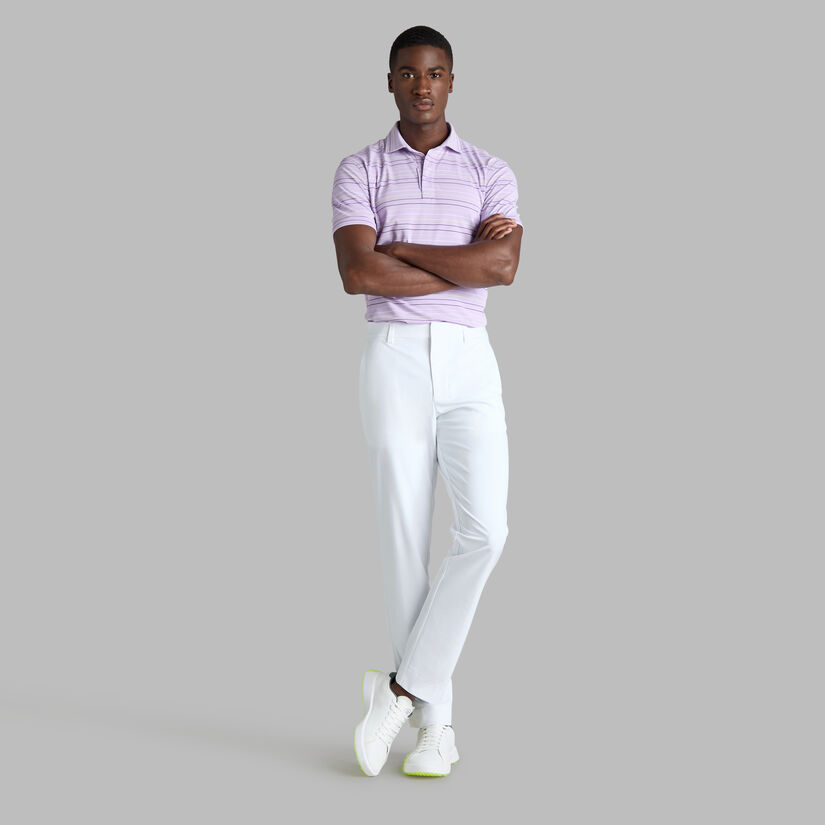 MULTI STRIPE TECH PIQU&Eacute; PERFORMANCE POLO image number 3