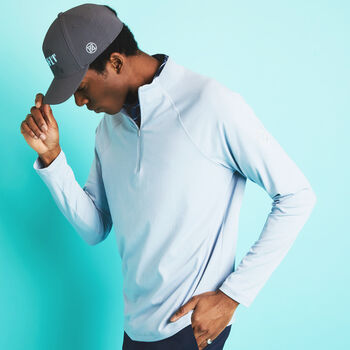 LUXE QUARTER ZIP MID LAYER