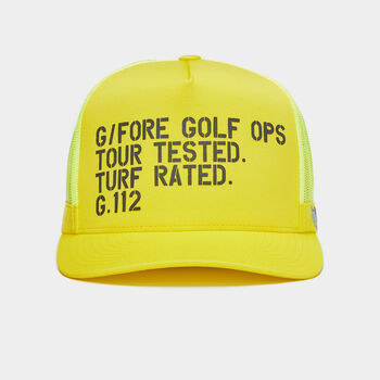 GOLF OPS G.112 INTERLOCK KNIT TALL TRUCKER HAT