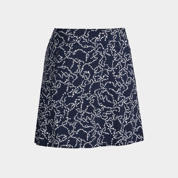 STARDUST SILKY TECH NYLON A-LINE SKORT