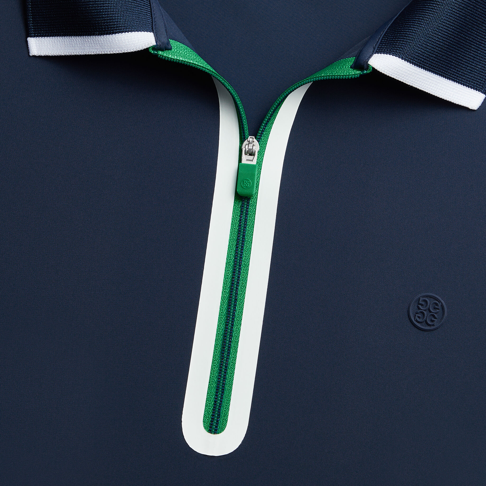 LIGHTWEIGHT WARP KNIT QUARTER ZIP LONG SLEEVE POLO | WOMEN'S POLO SHIRTS |  G/FORE