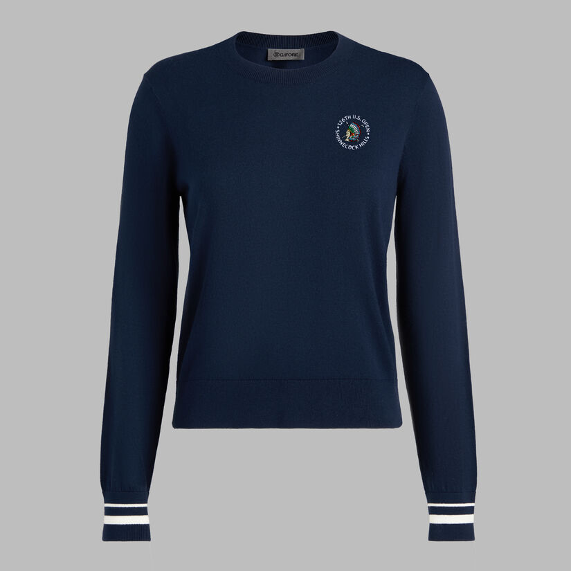 2026 U.S. OPEN COOLING COTTON CREWNECK SWEATER image number 1
