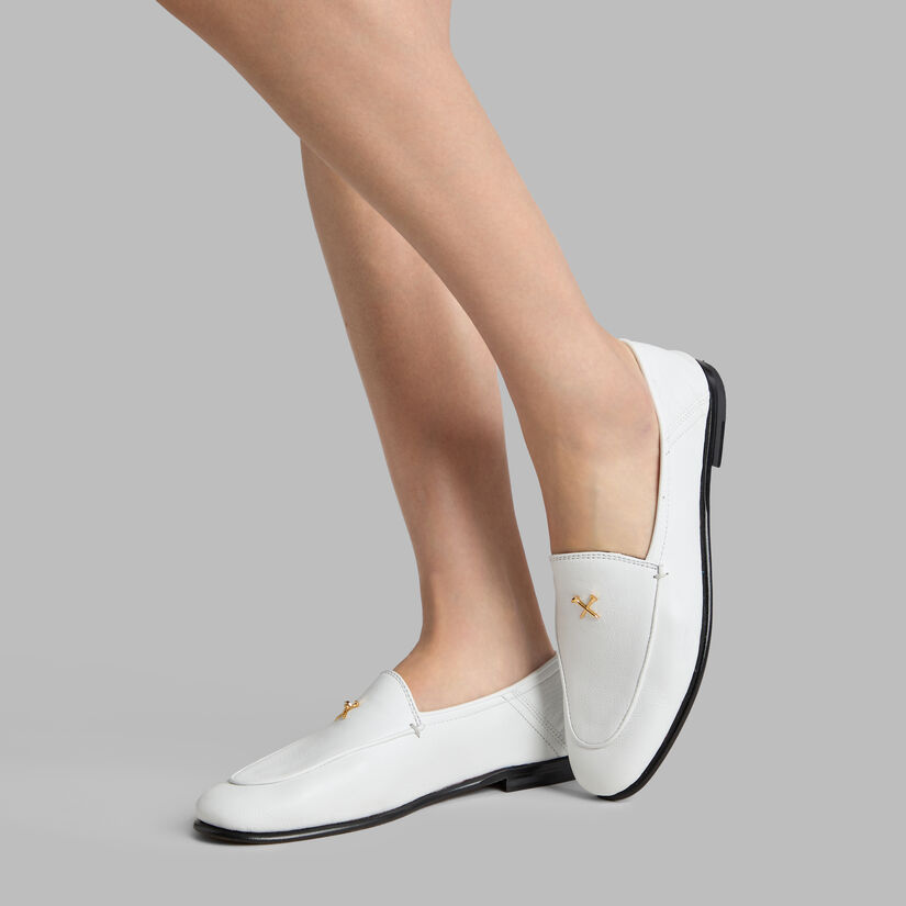 WOMEN'S METAL TEES LEATHER FLEX LOAFER image number 6