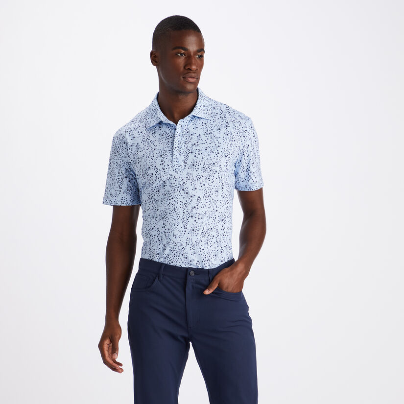 CONSTELLATION TECH JERSEY SLIM FIT POLO image number 3