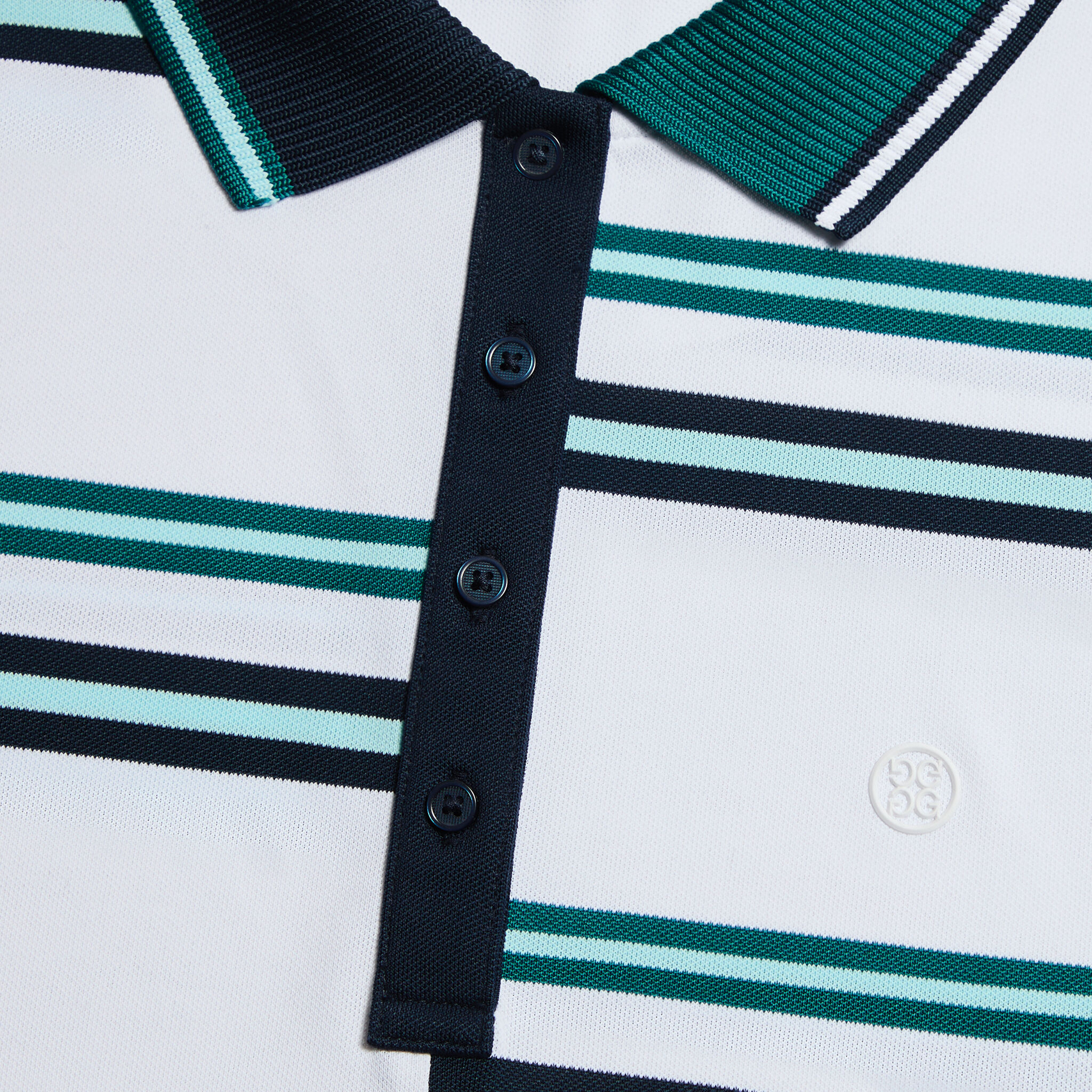 OFFSET STRIPE TECH PIQUÉ SLEEVELESS POLO | WOMEN'S POLO OFFSET STRIPE TECH PIQUÉ SLEEVELESS POLO | WOMEN'S POLO