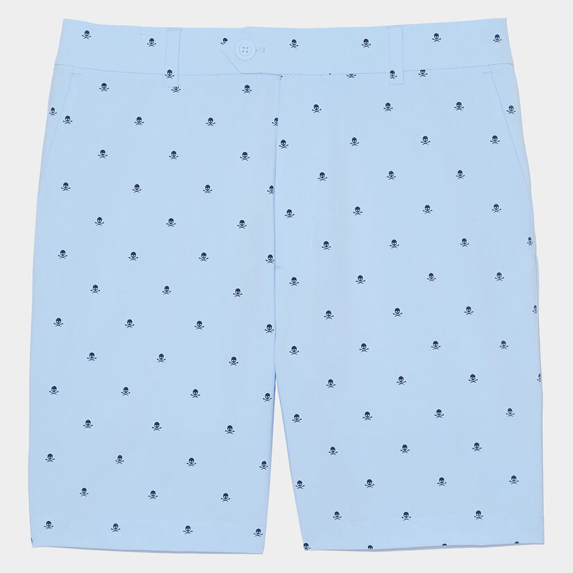 SKULL & T'S MAVERICK 4-WAY STRETCH 8" INSEAM SHORT image number 1