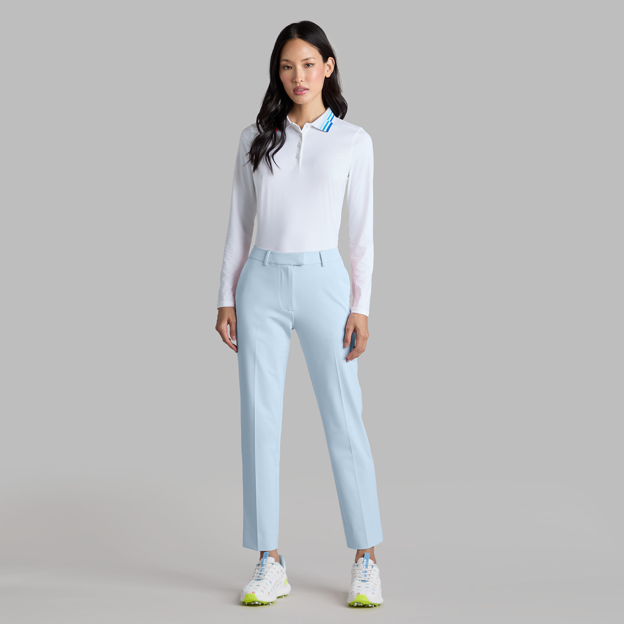 STRETCH PERFORMANCE TWILL STRAIGHT LEG TROUSER | WOMEN'S