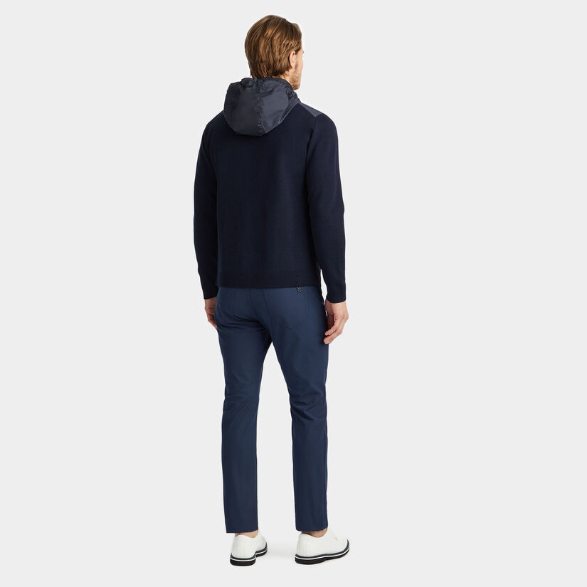 Hybrid sweater top