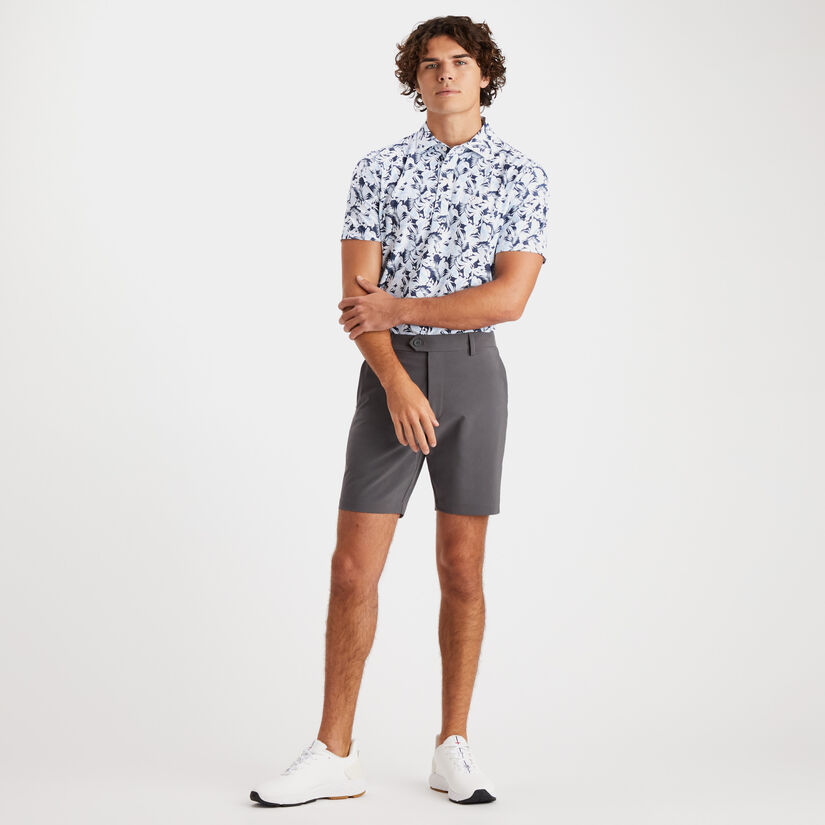PALM FRONDS TECH PIQUÉ SLIM FIT POLO image number 4