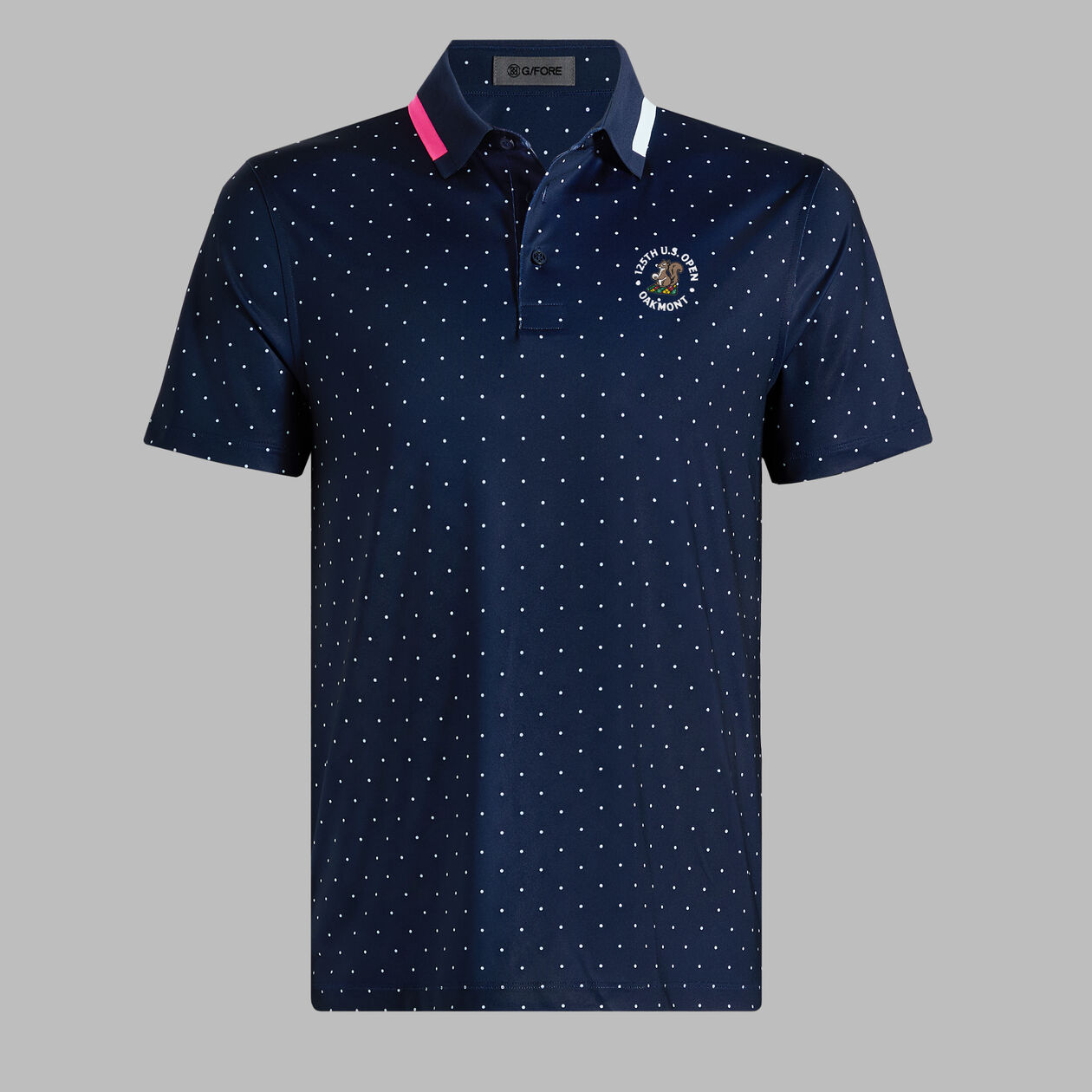 LTD RELEASE 2025 U.S. OPEN POLKA DOT TECH JERSEY POLO