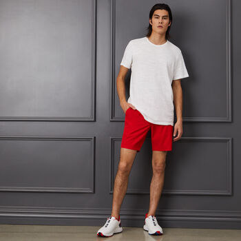 CLUBHOUSE SLUB COTTON SLIM FIT TEE