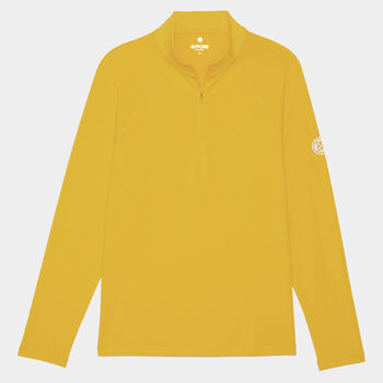 LUXE STAPLE QUARTER ZIP SLIM FIT MID LAYER