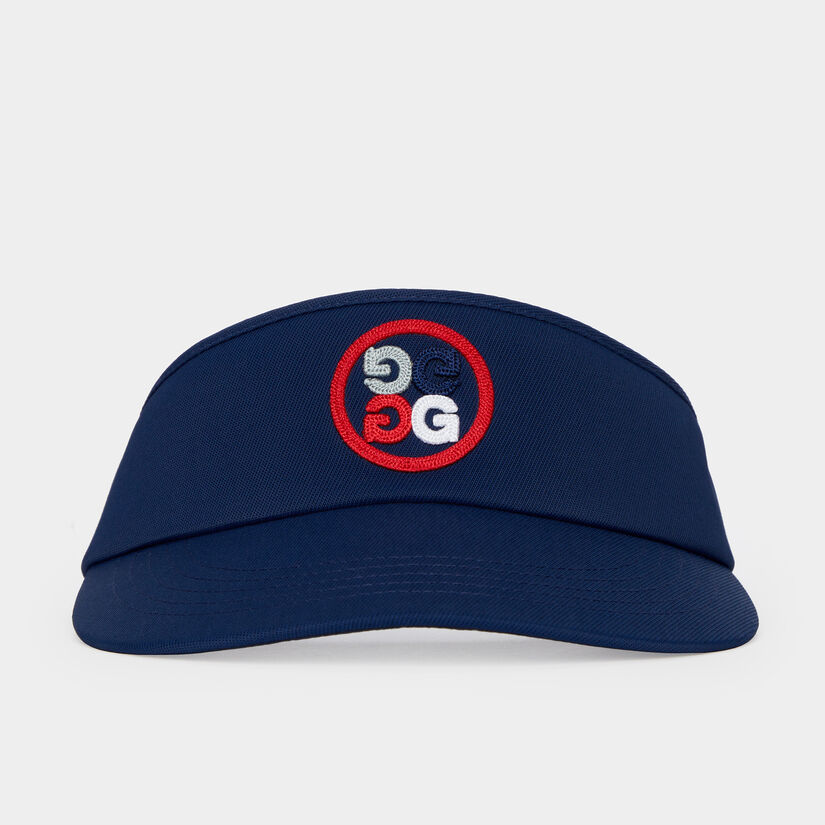 GRADIENT CIRCLE G'S STRETCH TWILL VISOR image number 2