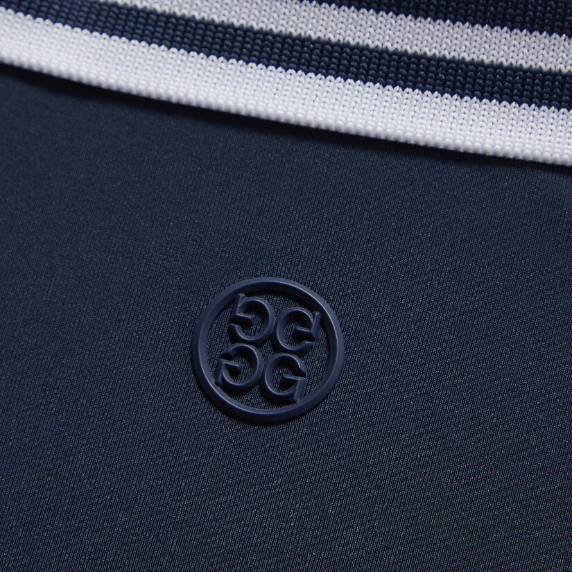 FEATHERWEIGHT SILKY TECH NYLON QUARTER ZIP POLO image number 7