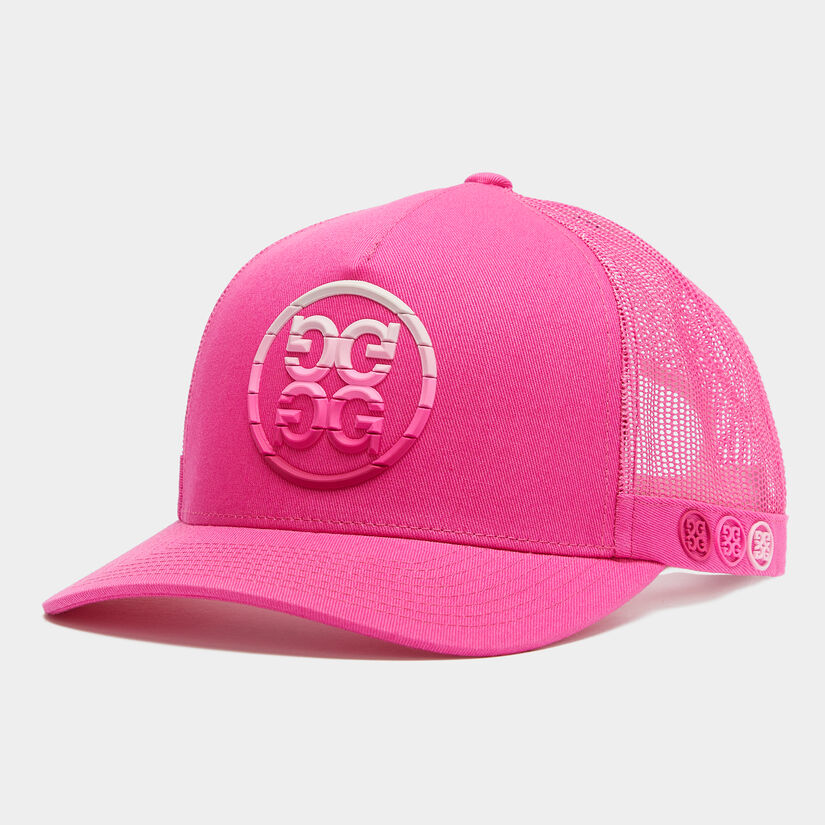 CIRCLE G'S OMBRÉ COTTON TWILL TRUCKER HAT image number 1