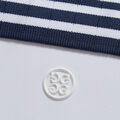 PLEATED COLLAR SILKY TECH NYLON POLO image number 6