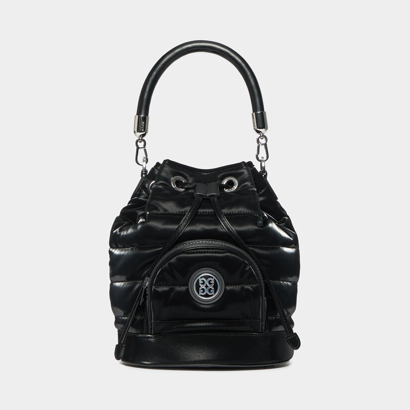 LTD RELEASE CIRCLE G'S QUILTED BUCKET BAG image number 1
