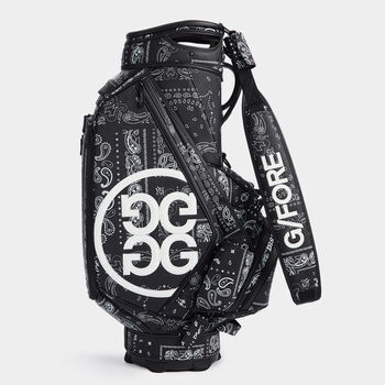 SAFFIANO BANDANA PRINT TOUR GOLF BAG