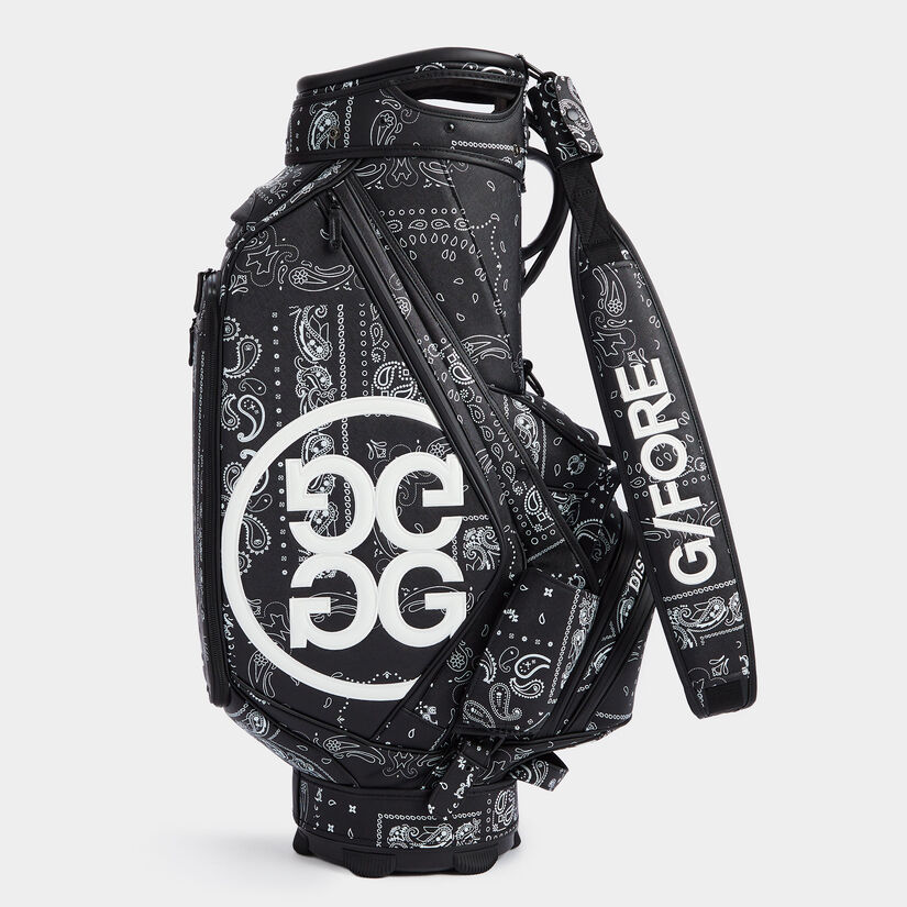 SAFFIANO BANDANA PRINT TOUR GOLF BAG image number 2